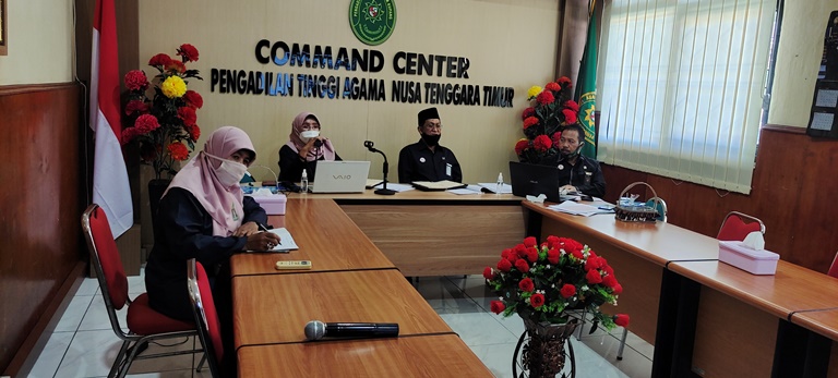 11 Januari 2021 KETUA PTA KUPANG LAKSANAKAN PEMBINAAN PERDANA SECARA VIRTUAL KETUA PTA KUPANG LAKSANAKAN PEMBINAAN PERDANA SECARA VIRTUAL